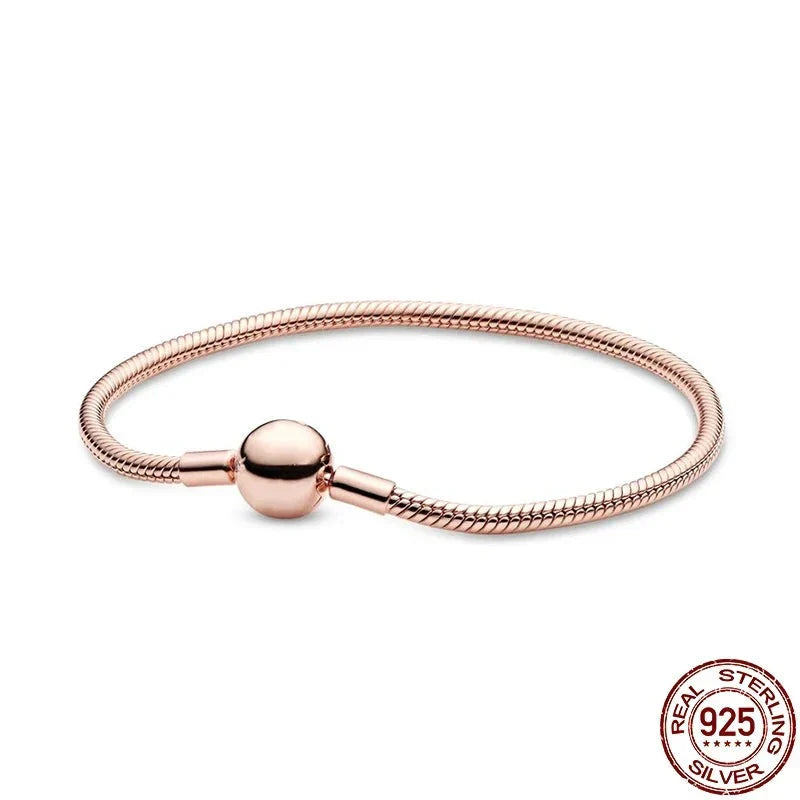 Exclusive Rose Gold Charm Bracelet