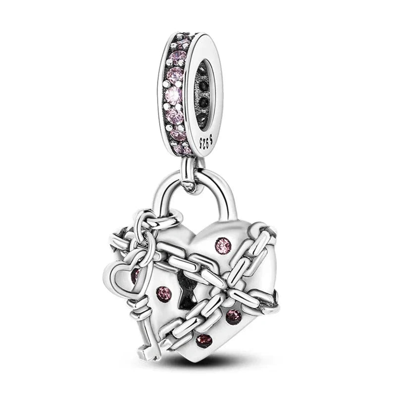 Charm Chain In The Heart