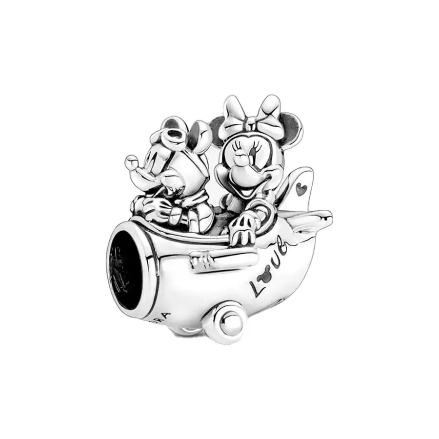 Mickey and Minnie Charm