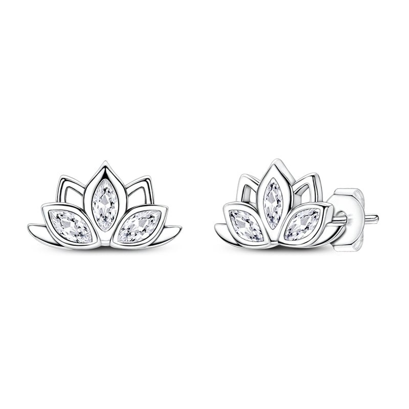 Lotus Earrings