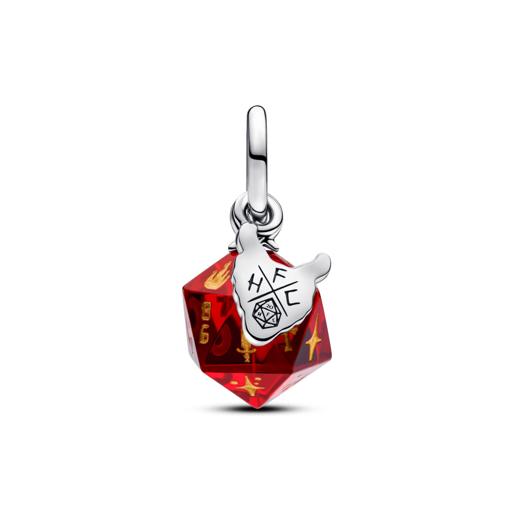 Stranger Things Hellfire Club D20 Pendant Charm