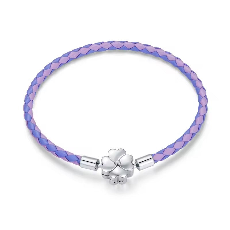 Maresias Purple Clover Bracelet