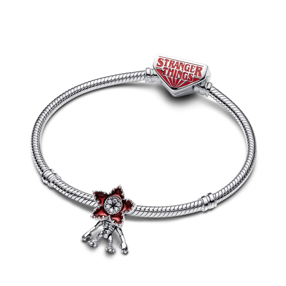 Demogorgon Silver Charm from Stranger Things