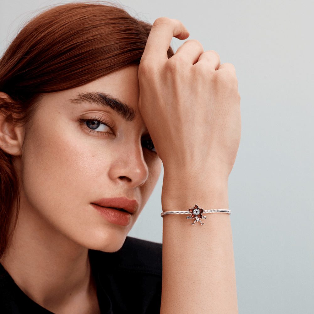 Demogorgon Silver Charm from Stranger Things